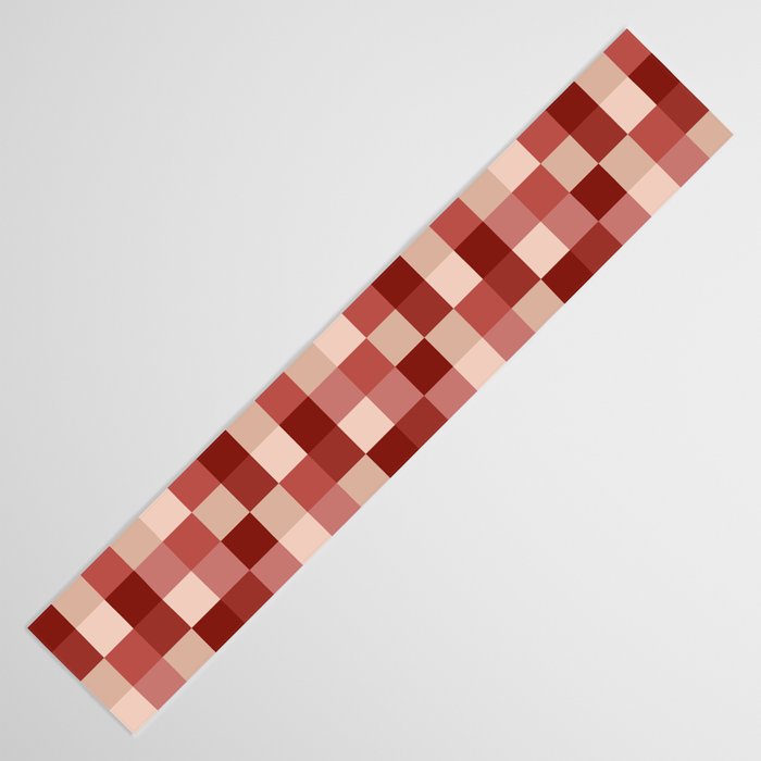 Bold Colorful Checks Pattern - Small X Table Runner Gallery Image 3
