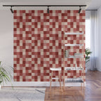Bold Colorful Checks Pattern - Small X Wall Mural Gallery Image 1