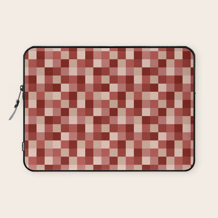 Bold Colorful Checks Pattern - Small X Laptop Sleeve Gallery Image 1