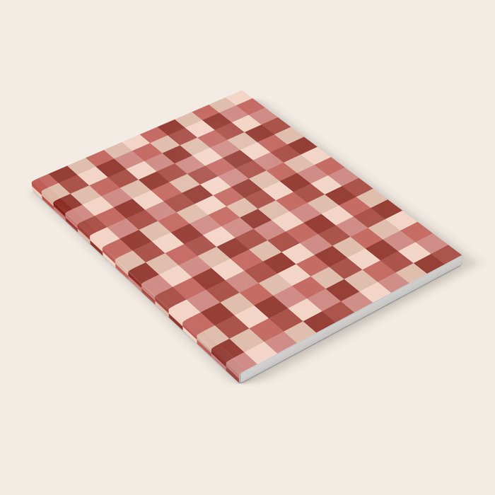 Bold Colorful Checks Pattern - Small X Notebook Gallery Image 1