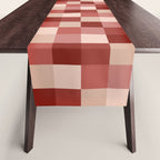 Bold Colorful Checks Pattern - Small X Table Runner Gallery Image 1