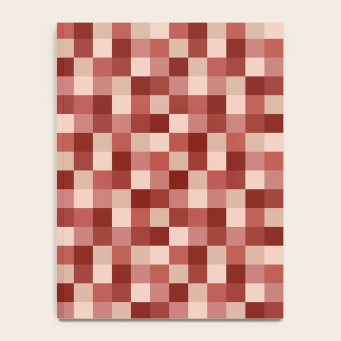 Bold Colorful Checks Pattern - Small X Notebook Gallery Image 4