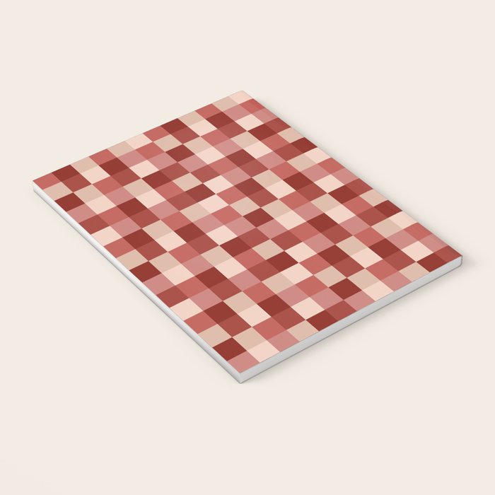 Bold Colorful Checks Pattern - Small X Notebook Gallery Image 3