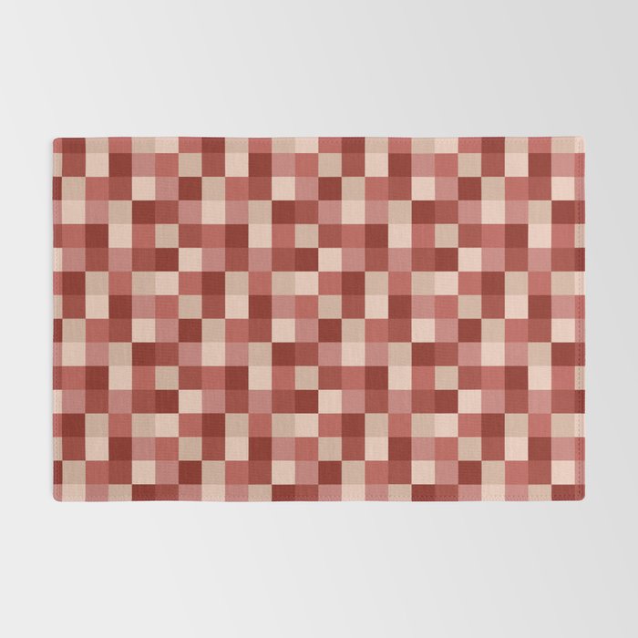 Bold Colorful Checks Pattern - Small X Rug Gallery Image 2