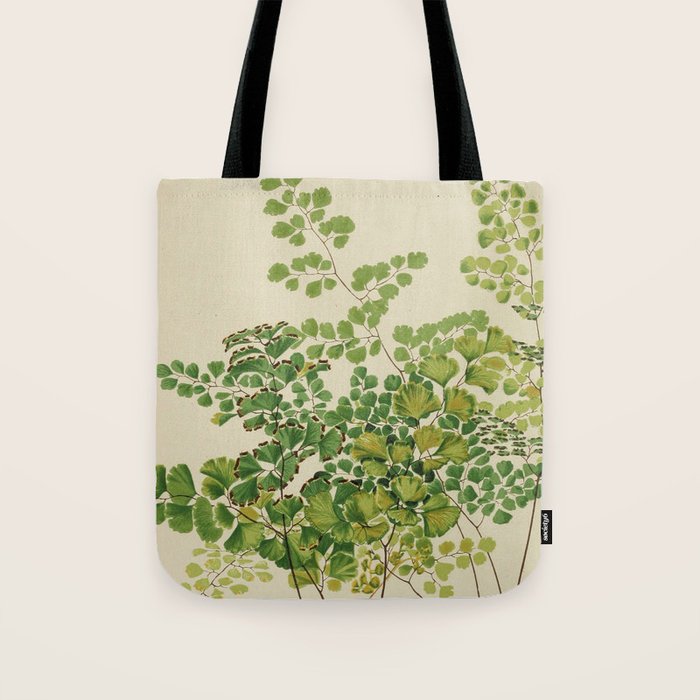 Maidenhair Ferns Tote Bag Gallery Image 1