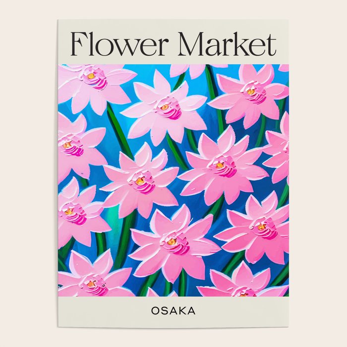 Osaka: Flower Market 03 Poster Gallery Image 1