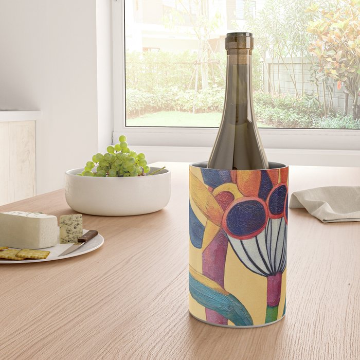 Bird of Paradise in Tropical Bloom Wine Chiller Gallery Image 4
