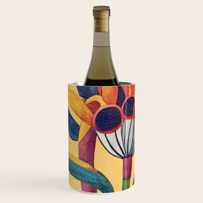 Bird of Paradise in Tropical Bloom Wine Chiller Gallery Image 1