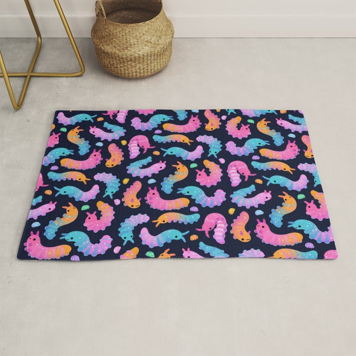 Sour velvet worm and Gummy water bear Rug Gallery Image 1