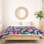 Sour velvet worm and Gummy water bear Duvet Cover Gallery Image 3