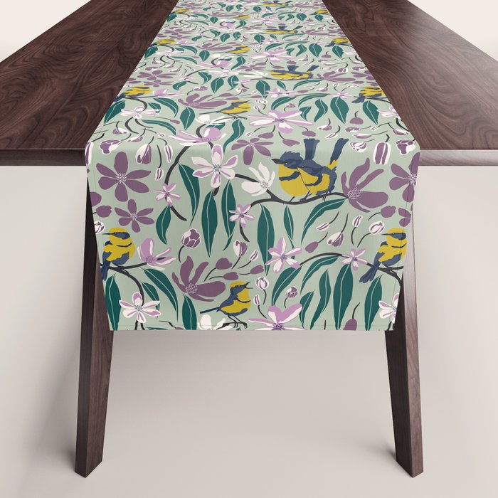 Spring Melody- Wrens Table Runner Gallery Image 1