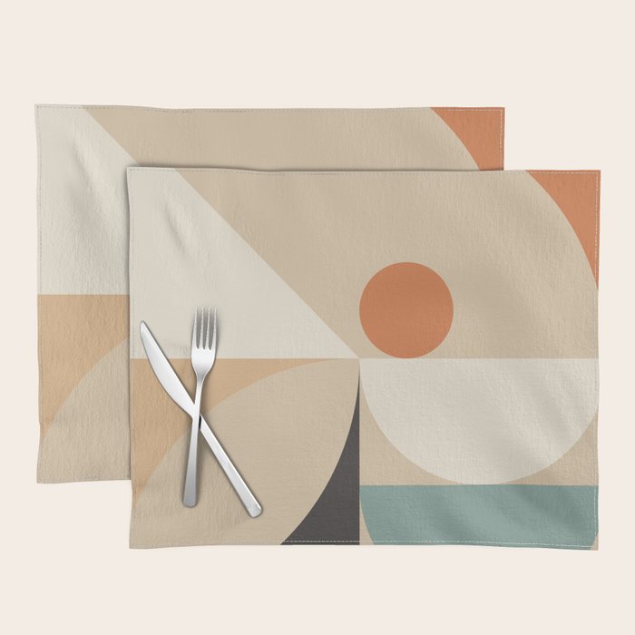 Mid Century 08B Placemat Gallery Image 1