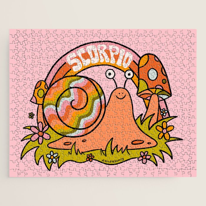 Scorpio Snail Jigsaw Puzzle Gallery Image 1