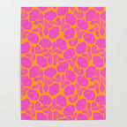 Boho Blooms - Hot Pink Poster Gallery Image 4