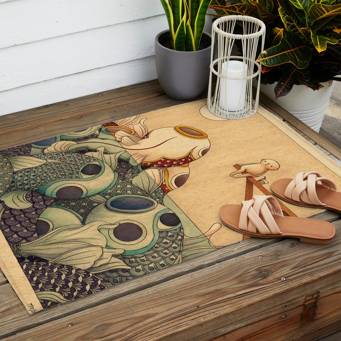 Summer by the Sea Outdoor Rug Gallery Image 2