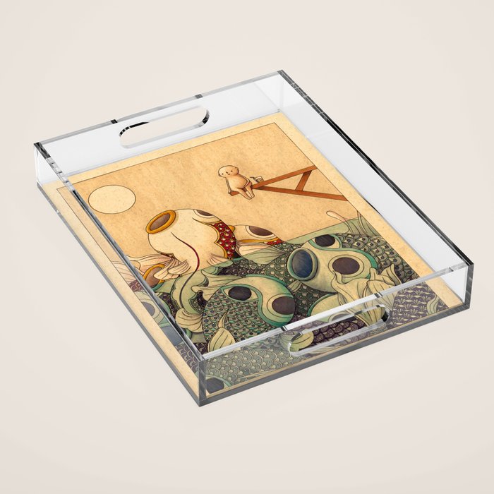 Summer by the Sea Acrylic Tray Gallery Image 1