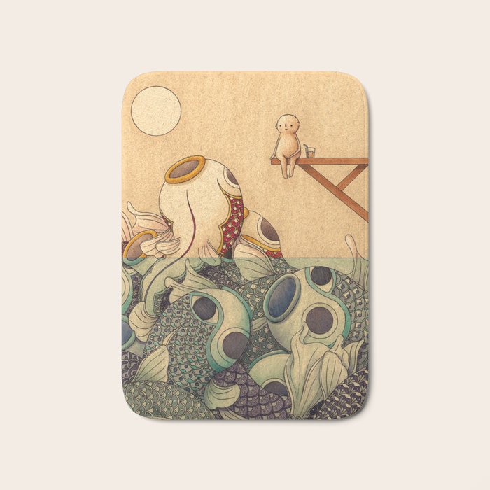 Summer by the Sea Bath Mat Gallery Image 1