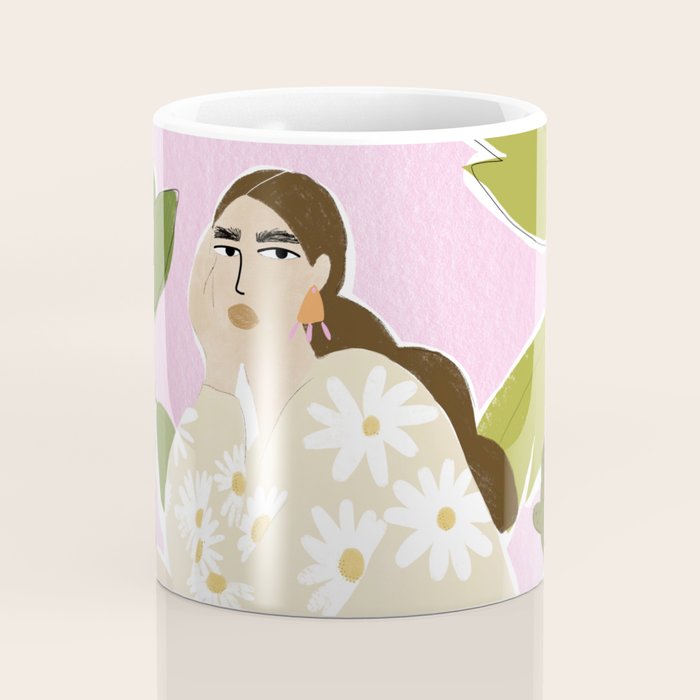 Hanging out with plants Coffee Mug Gallery Image 4