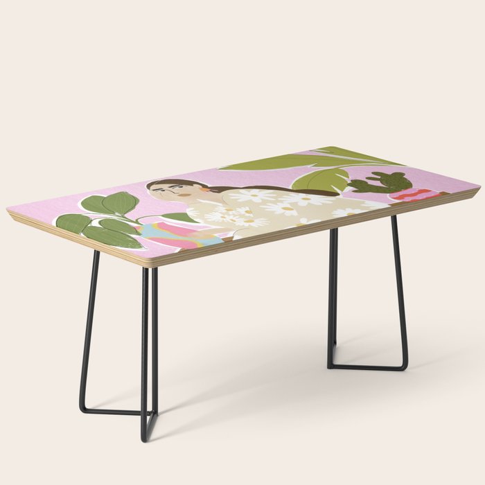 Hanging Out With Plants Coffee Table