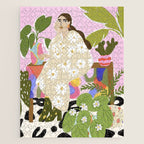 Hanging out with plants Jigsaw Puzzle Gallery Image 1