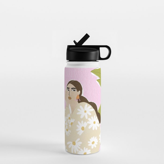 Hanging out with plants Water Bottle Gallery Image 1