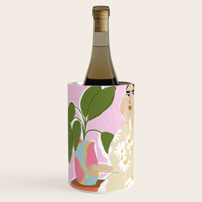 Hanging out with plants Wine Chiller Gallery Image 2