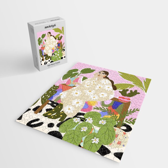 Hanging out with plants Jigsaw Puzzle Gallery Image 2