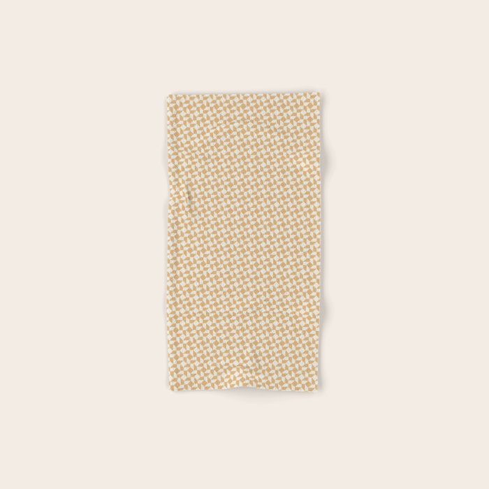 Tile Pattern 1 - Yellow Bath Towel Gallery Image 1