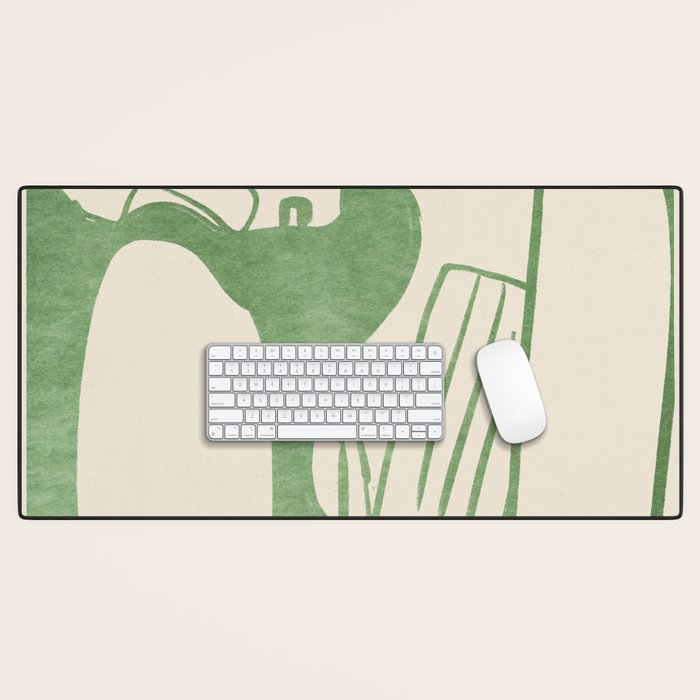Abstract Female Figure 21 Desk Mat Gallery Image 1