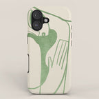 Abstract Female Figure 21 iPhone Case Gallery Image 1