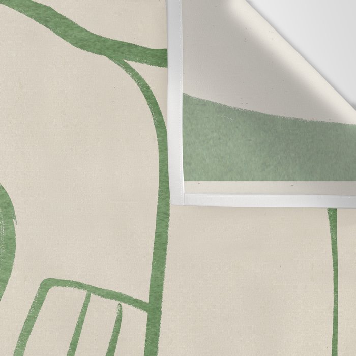 Abstract Female Figure 21 Wall Tapestry Gallery Image 3