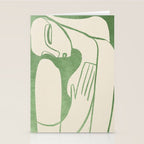 Abstract Female Figure 21 Stationery Card Gallery Image 2