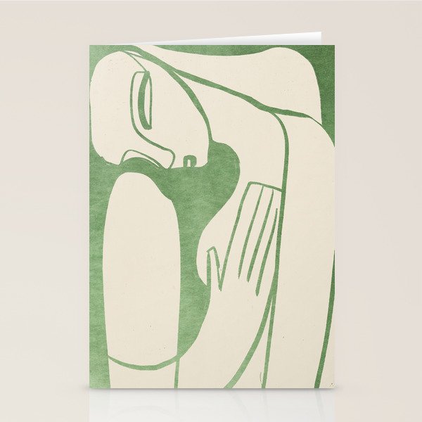 Abstract Female Figure 21 Stationery Card Gallery Image 2