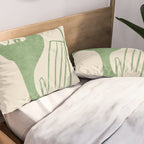 Abstract Female Figure 21 Pillow Sham Gallery Image 2