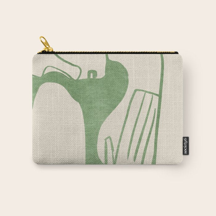Abstract Female Figure 21 Carry All Pouch Gallery Image 1