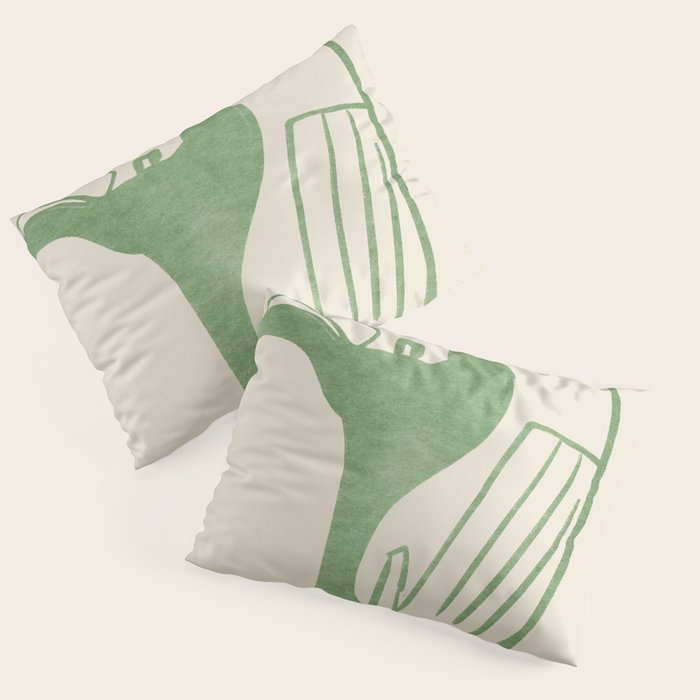 Abstract Female Figure 21 Pillow Sham Gallery Image 1
