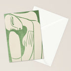 Abstract Female Figure 21 Stationery Card Gallery Image 2