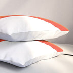 Retro 70s Stripe Colorful Rainbow Pillow Sham Gallery Image 3