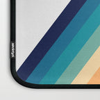 Retro 70s Stripe Colorful Rainbow Laptop Sleeve Gallery Image 3