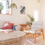 Retro 70s Stripe Colorful Rainbow Wall Hanging Gallery Image 2