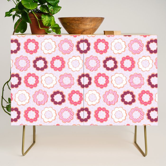 Mochi Donuts Pattern Credenza Gallery Image 1