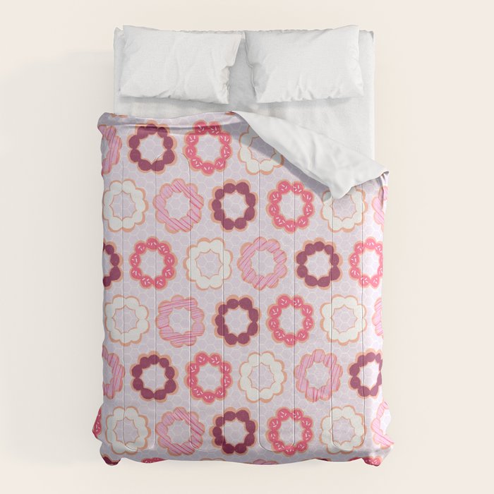 Mochi Donuts Pattern Comforter Gallery Image 6