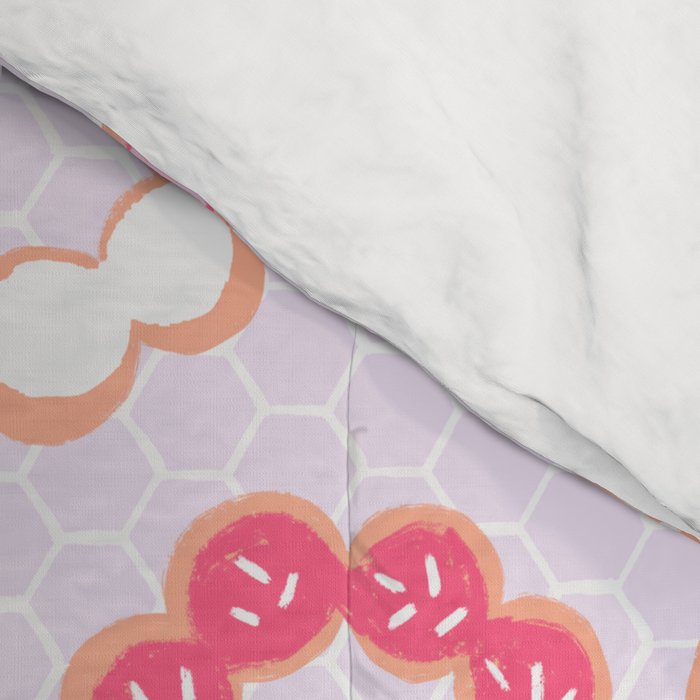 Mochi Donuts Pattern Comforter Gallery Image 4