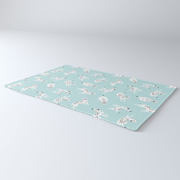 Cute dalmatian Rug Gallery Image 3