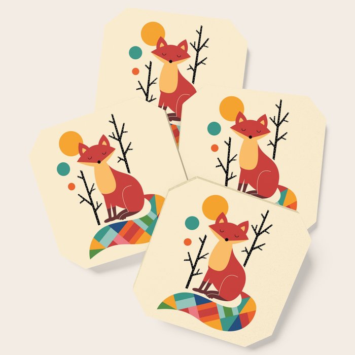 Rainbow Fox Coaster Gallery Image 1