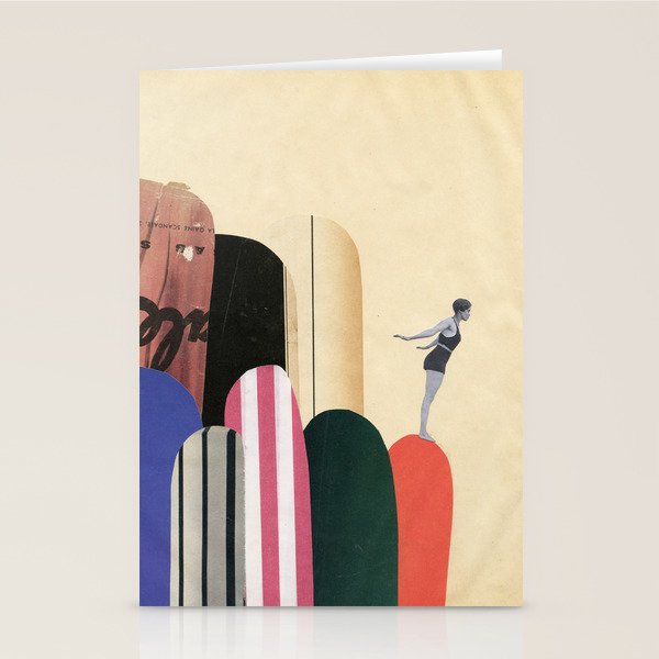 Rock Diving III Stationery Card Gallery Image 1