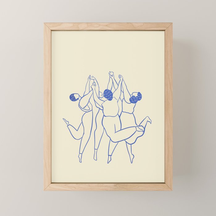 Women Unite Mini Art Print Gallery Image 1