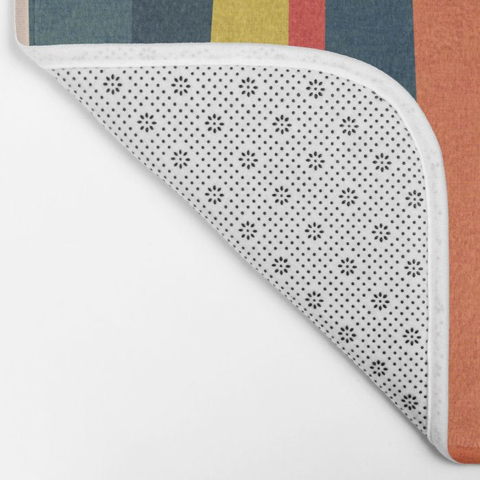 Mid-century zebra Bath Mat Gallery Image 2