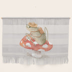 Awkward Toad Ready for Adventure Wall Hanging Gallery Image 1
