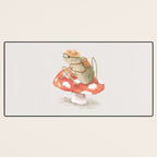 Awkward Toad Ready for Adventure Desk Mat Gallery Image 3